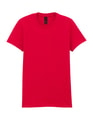 Dames T-shirt Gildan Softstyle 65000L Rood